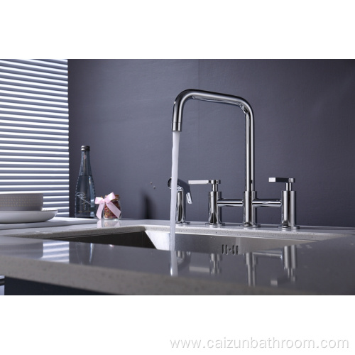 Black Kitchen Faucets with Sprayer